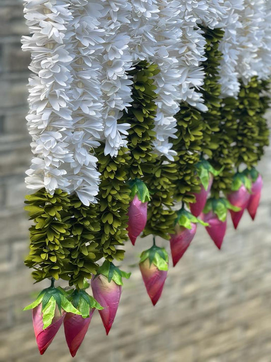 Fabric Lotus Hangings